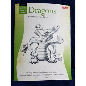 How to Draw and Paint Dragons step by step